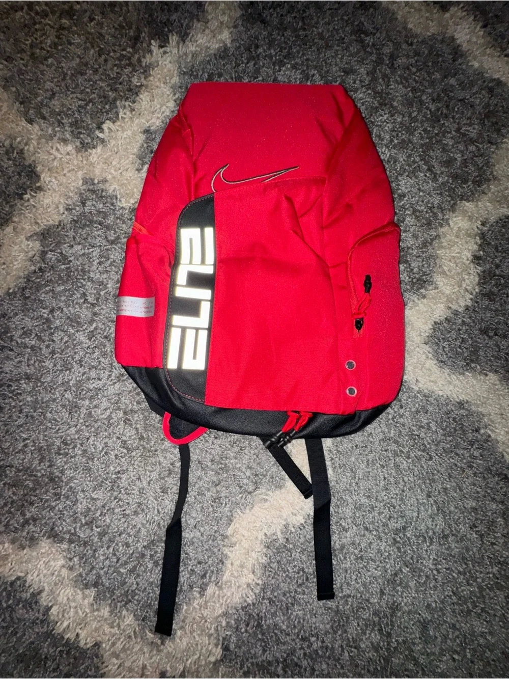 Nike Elite Men's Red and Black Backpack